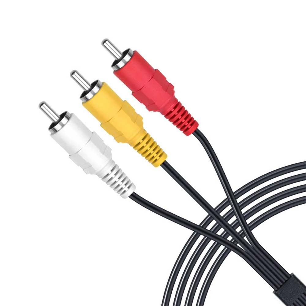 Мульти AV Аудио Видео кабель камера подключение домашнего ТВ HD RCA A/V штекер адаптер