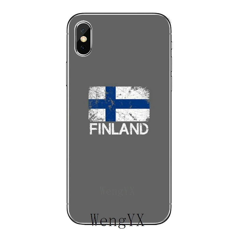 Мягкий силиконовый чехол с финским флагом для Samsung Galaxy J7 J5 Prime pro J3 A7 A5 A3 2018 2017 2016