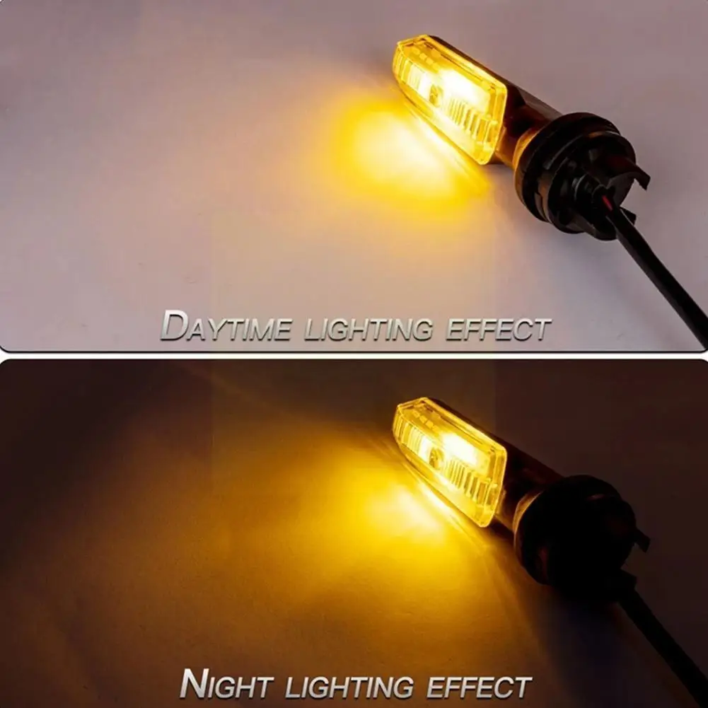 

Сигнал поворота для мотоцикла Янтарный универсальный индикатор 5730 SMD светильник 12 В светодиодный сигнал поворота для Honda 150 2000 X1T6