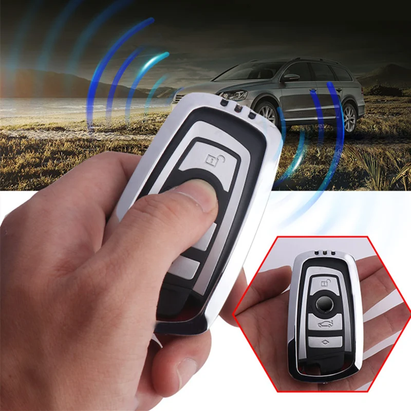 

NewDurable Carbon fiber+Zinc alloy Car Key Case Cover For BMW X1 X3 X4 X5 X6 E90 E60 E36 E93 F15 F16 F48 G30 F11 F30 Accessories