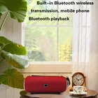 Bluetooth-динамик TWS, водонепроницаемая портативная уличная мини-колонка, музыкальный проигрыватель с супер басами, сабвуфер, бумбокс, радио