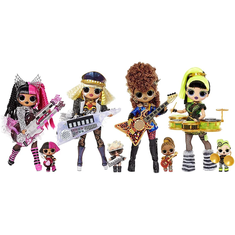 

LOL Surprise OMG Remix Rock Bhad Gurl Fashion Doll with 15 Surprise Christmas Gifts Doll Action Figures