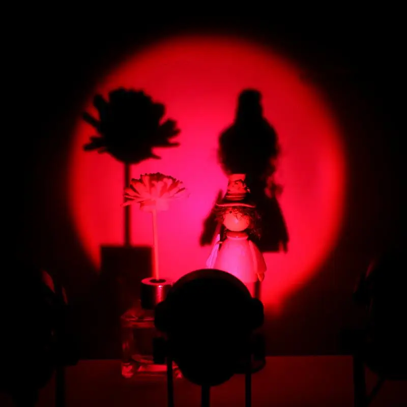 

LED Sundown Night Lights Projector Lamps Rainbow Projection Photo Atmosphere Lights Holiday Party Lighting Tools 5W EU/US Plug