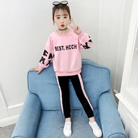 children clothing set 2020 autumn girls clothes set long sleeve tops pants girls sports suit 3 4 5 6 7 8 9 10 years kids clothes