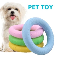 pet molar toys outdoor training non toxic tpr foamed prevent bored dogs toy circular cleaning teeth dog chew toy pets accessory