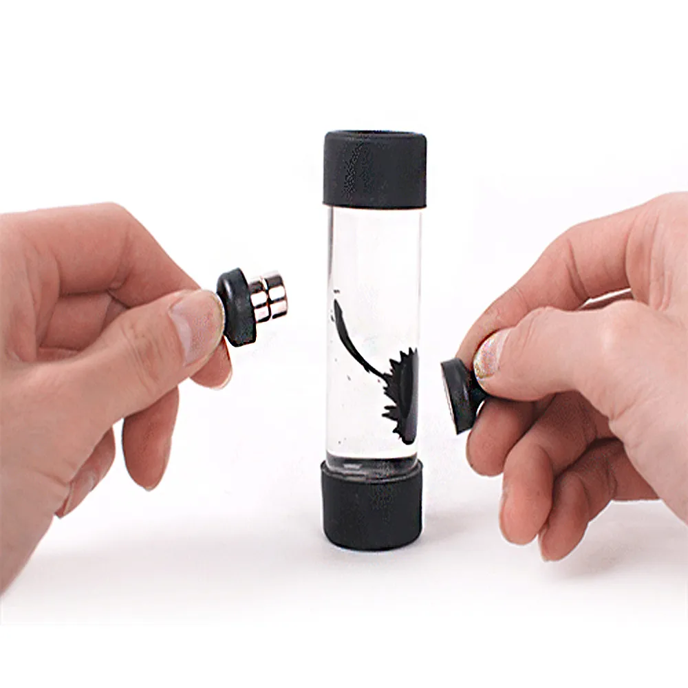 Фиджет-Игрушки цилиндрическая феррожидкость в бутылке магнитный жидкий