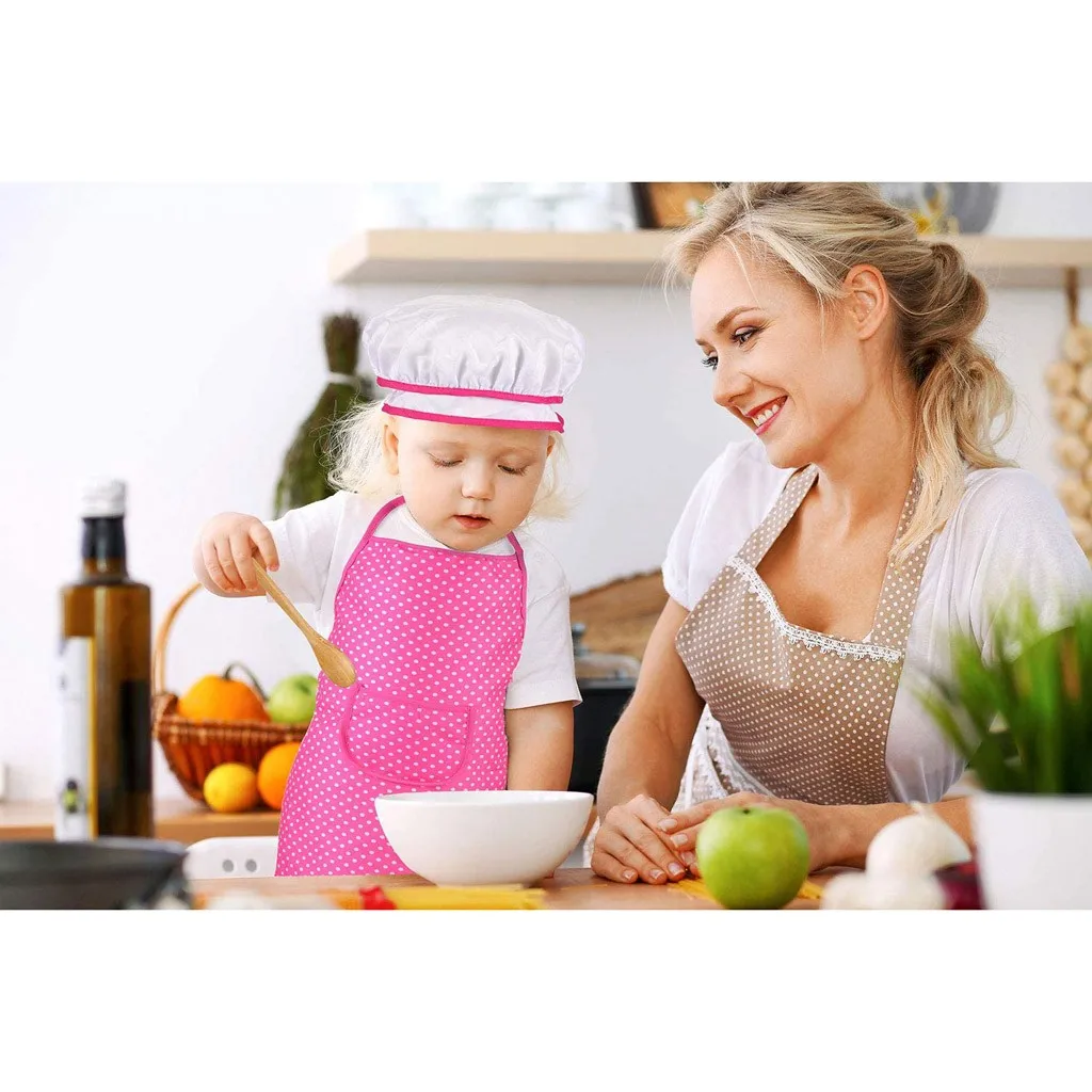 Kids Cooking Baking Set Kitchen Girls Toys Role Play Children Costume Pretend Cooker Game #T1G | Дом и сад