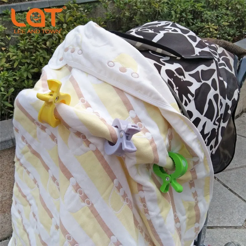 

LAT 6/8 Pcs Hook Clip Combination Colorful Stroller Hooks Kids Activity Gear Durable Plastic Pram Pegs Baby carriage Hook