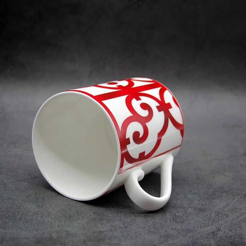 Костяной фарфор в европейском стиле кофейная кружка высокого качества костяные