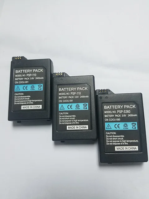 Запасной аккумулятор 2400 мАч для Sony PSP 1000 телефона геймпад портативного