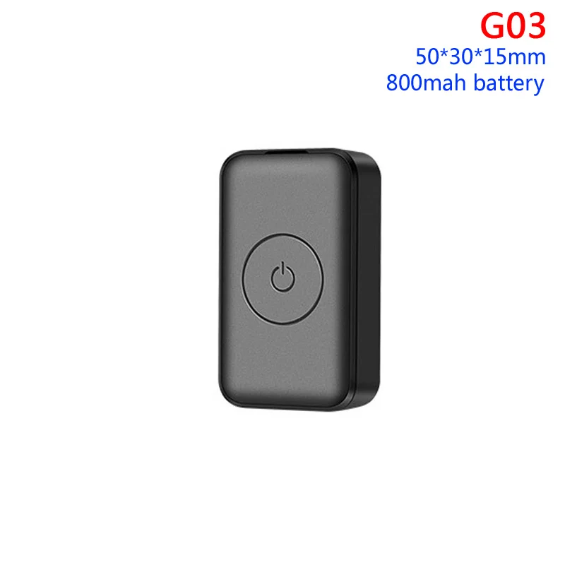G03 800mah battery Горячая G03 мини gps трекер WiFi lbs sos-вызов голосовое Регистраторы в TF карты App отслеживания для детей Домашние автомобильное транспортное средство - Цвет: G03 800mah battery