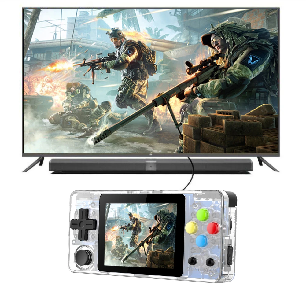 Ретро портативная игровая консоль Карманная 2.7in цветной ЖК экран мини