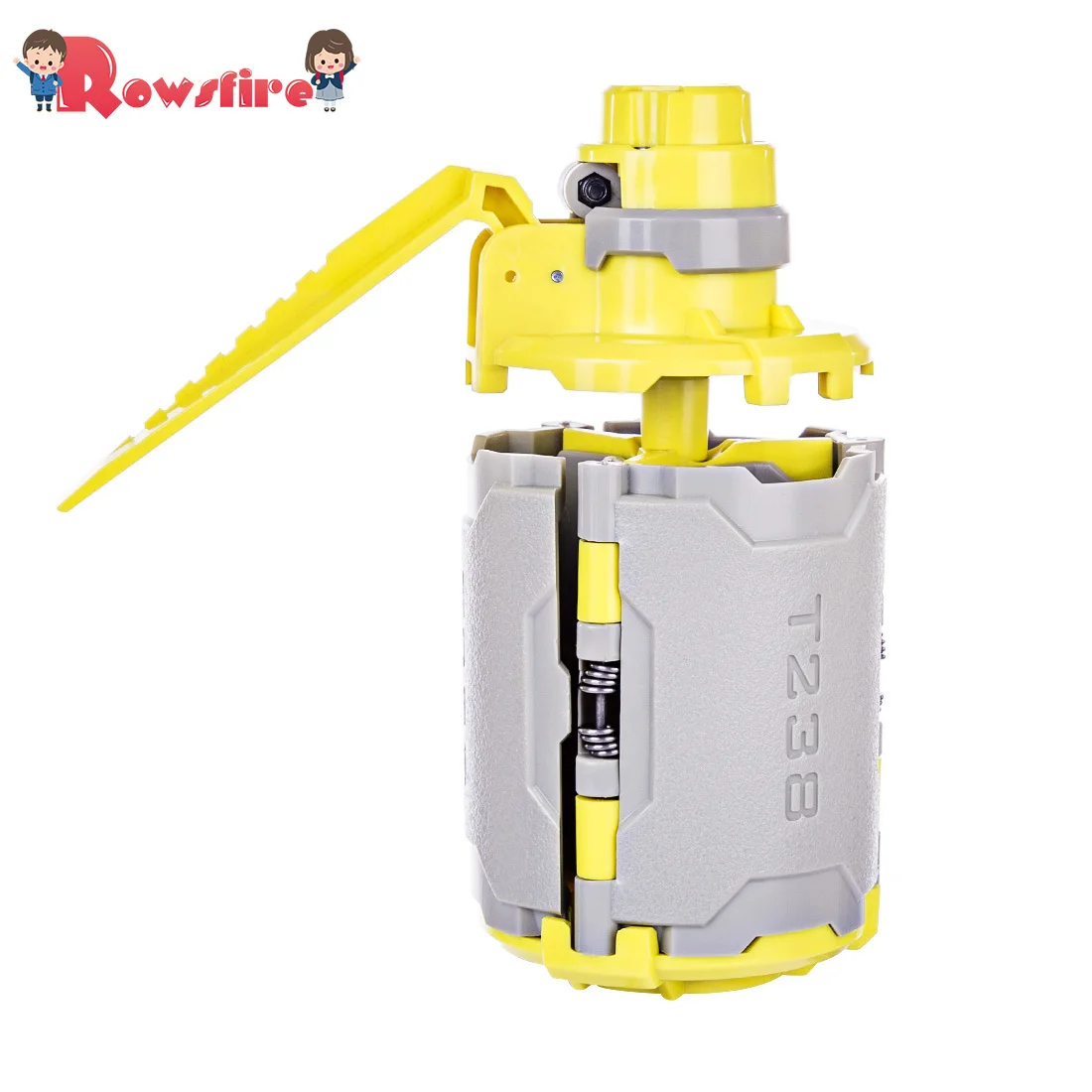 Rowsfire 1 Pcs T238 V2 большая емкость игрушки с функцией задержки времени для гелевого шара BBs страйкбол Wargame-серый+ желтый