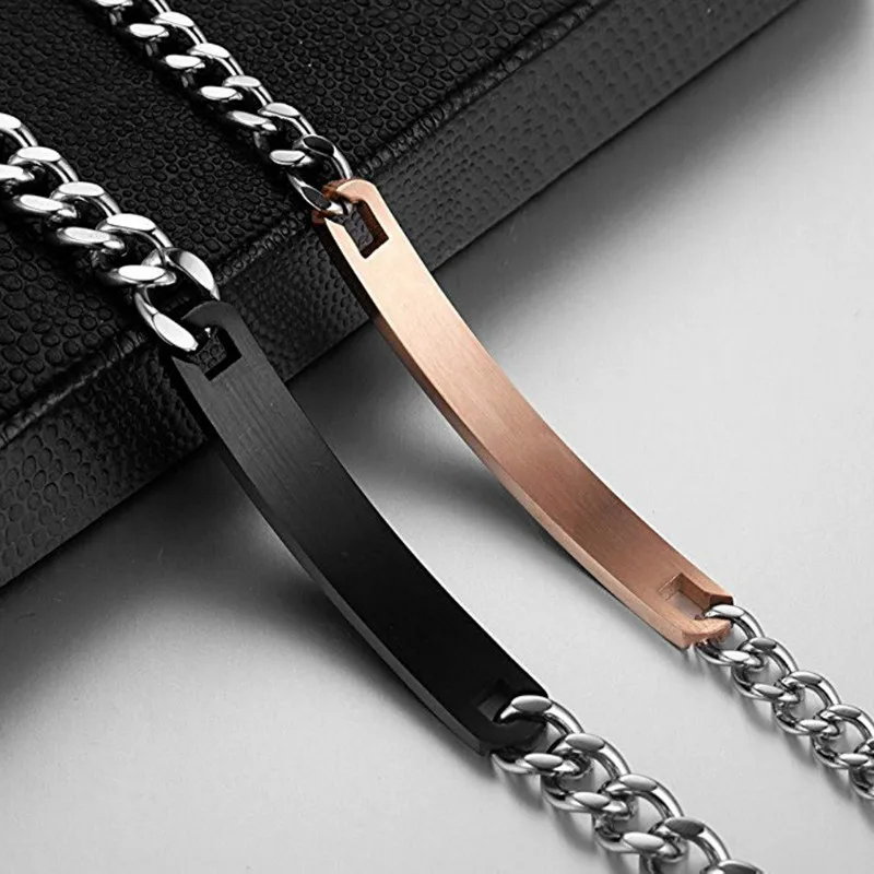 

Bracelets For Couples Letters Her One His Only Stainless Steel Relationship Matching Promise Couples Bracelets Set for Love Men