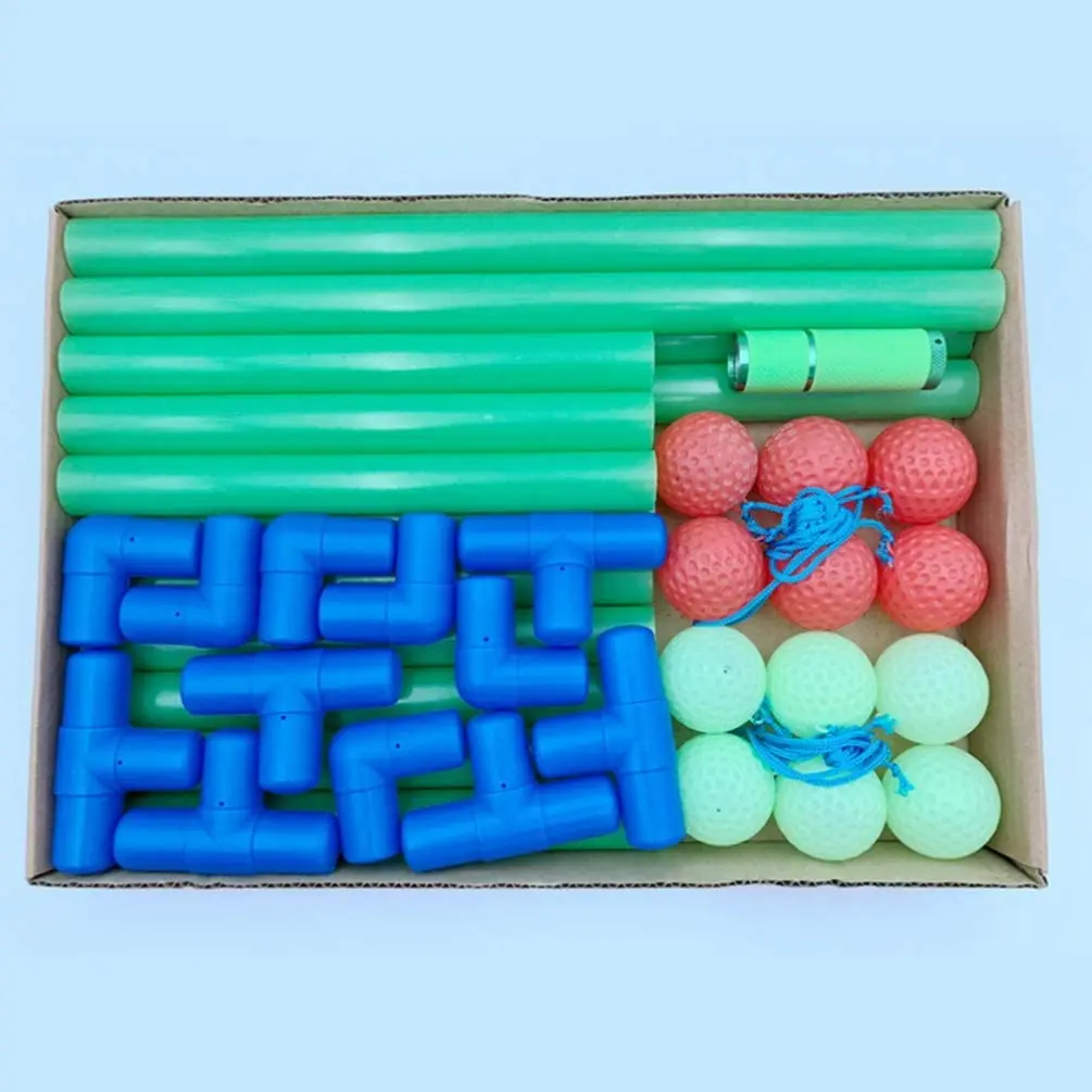 

Ladder Toss Ball Set Portable Luminous Toss Game with 6 Bolos Balls for Childrens Indoor Outdoor Game