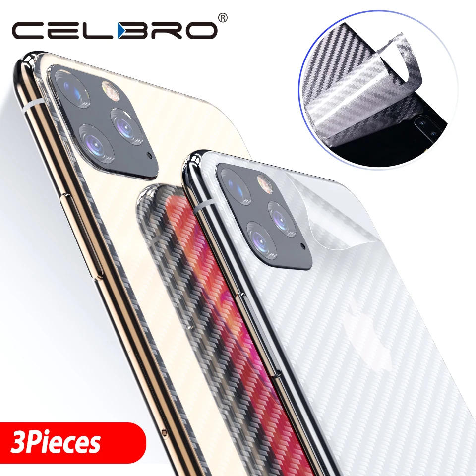 Задняя пленка для Apple Iphone 11 Pro задняя крышка матовый из углеродного волокна