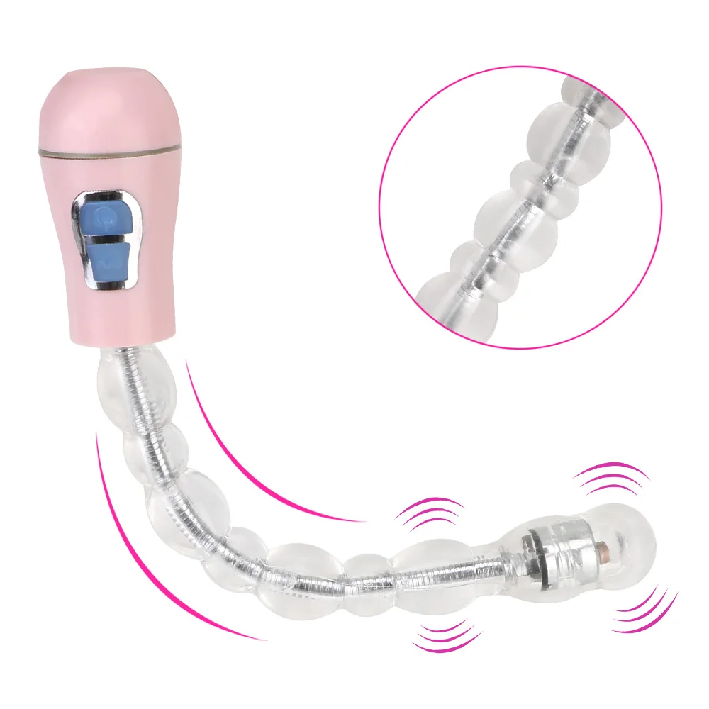 Большой фаллоимитатор и анальный Штепсель гибкий массажер груди для вагины