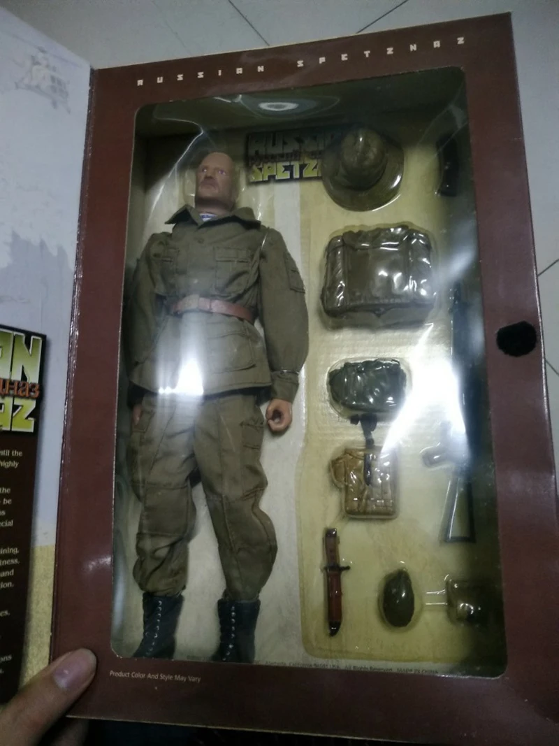 Полный набор 1/6 весы ПВХ солдат военный спецназ модельный набор 12 дюймов Советский Союз Юнион Afghanistan фигурка игрушки