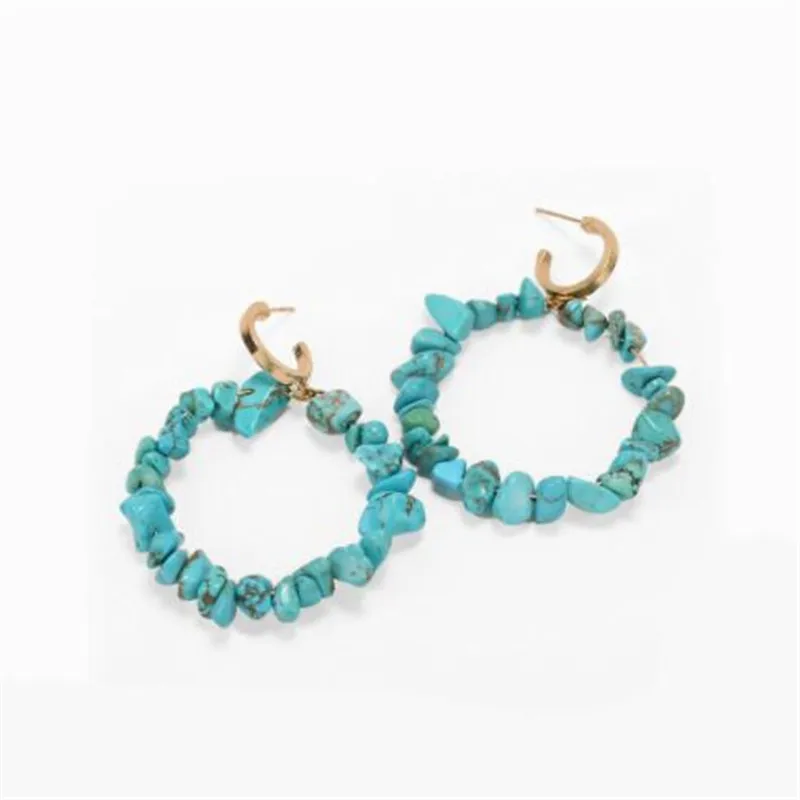 Женские Винтажные висячие серьги WKOUD ручной работы модные ювелирные изделия