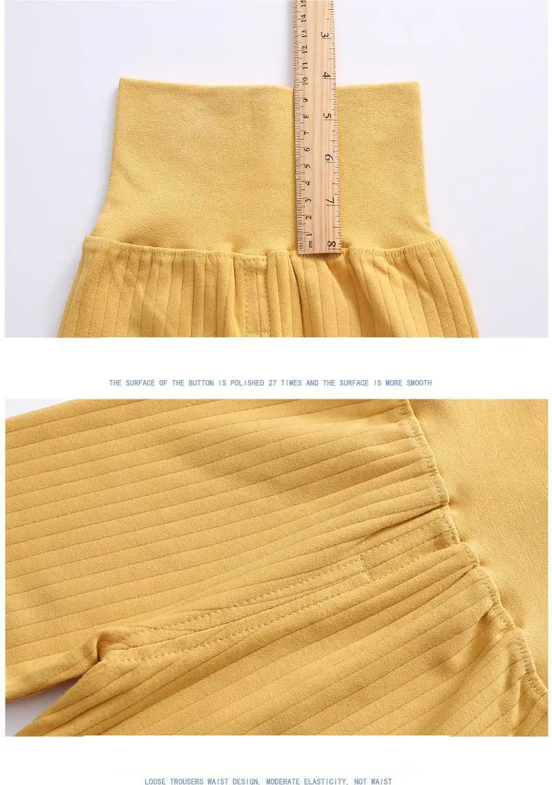 

Soft Baby Children Home Wear Autumn Winter New In Cotton High Waist Underwear Set For Boys Girls Children Cartoon 2pcs Clothes