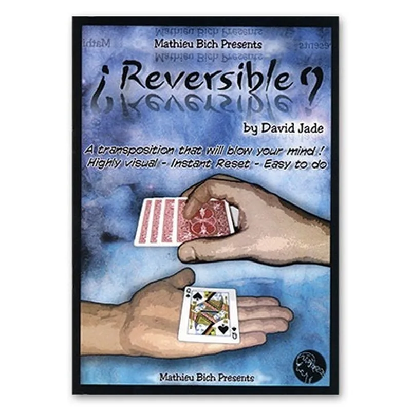 

Reversible Magic Tricks Funny Street Close Up Magia Card Magie Magic Mentalism,Gimmick Props For Professional Magicians