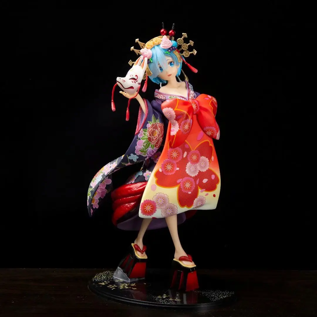 

Zero-Starting Life in Another World Figure Oiran Rem Rem Dochu Kimono Boxed Figure