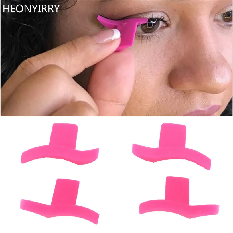 1 пара штампов инструмент для подводки глаз шаблон в форме кошки