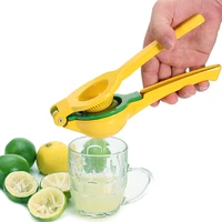 multifunctional lemon juicer 2 in 1 hand held aluminum alloy lemon citrus squeezer press fruits kitchen tools press juicer