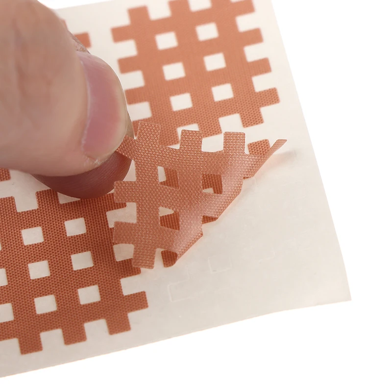 

20Sheet/Box Sport Muscle Tape Elastic Cross Tape Breathable Spiral Cross Kinesiology Tape Physical Therapy Cross Tapes Sport