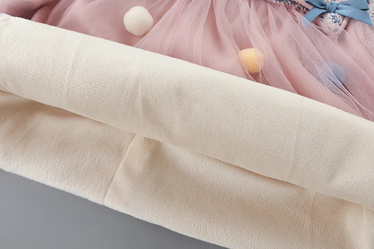 2019 new baby girl infant winter dress cute ball mesh plaid princess dresses girls toddler sweet party birthday clothes | Детская одежда