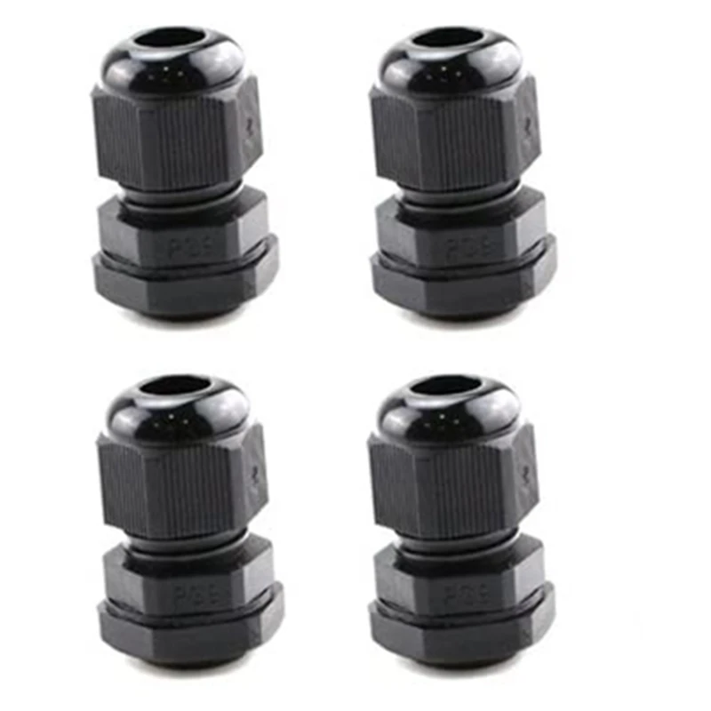 Кабельная втулка 20 упаковок PG9 пластиковые водонепроницаемые регулируемые 4 8 мм