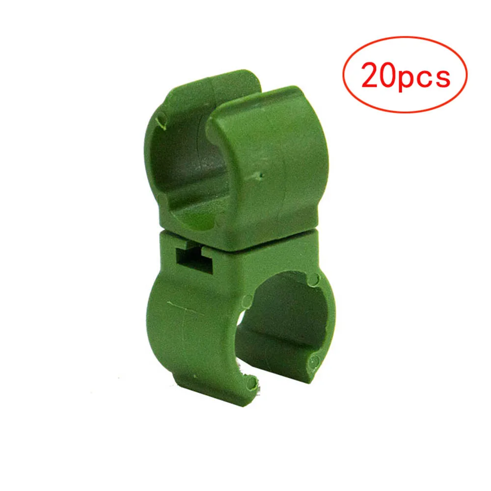 Сад Регулируемая Установка колы Разъемы Цветок ротанга пластиковая пряжка набор