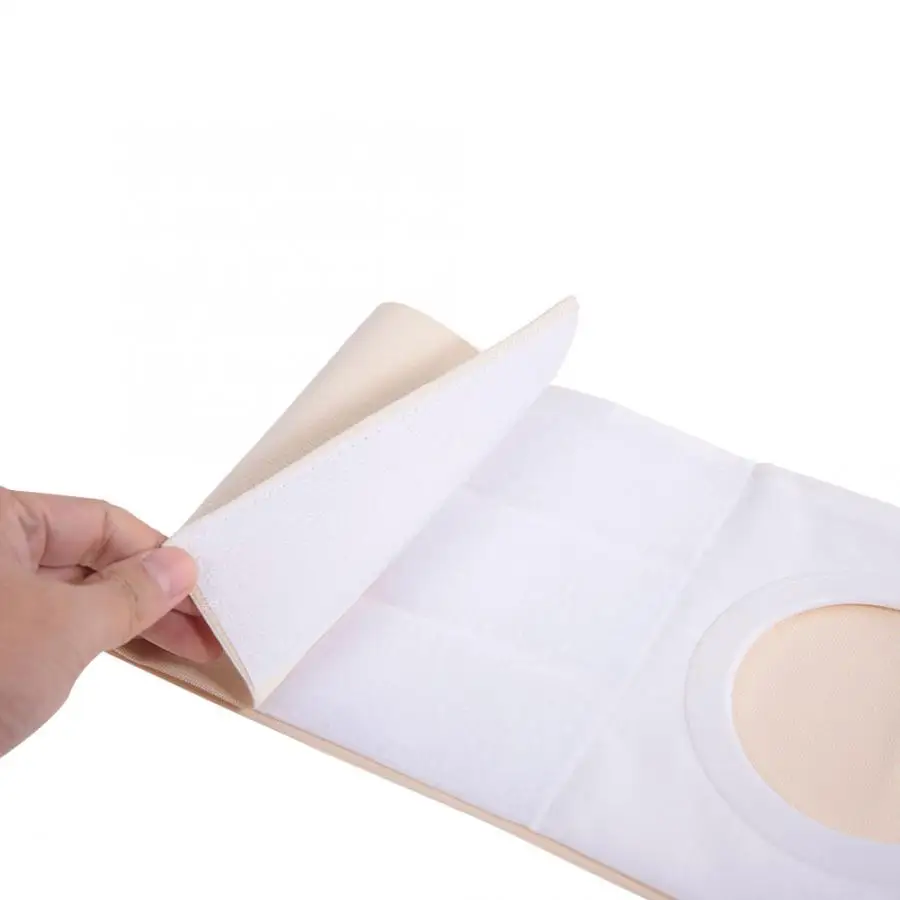Поддержка спины 3 размера медицинский Ostomy пояс унисекс Hernia поддерживающий для