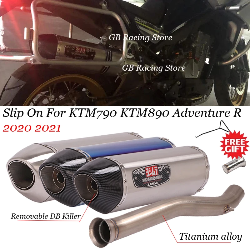 

Глушитель для мотоцикла Ktm 790 Adventure / R 2019 2020 790 Adventure R Rally 19-20 790 Adv 890 Adv из титанового сплава