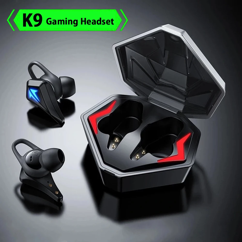 

TWS K9 fone de ouvido sem fio Bluetooth Earphones audifonos inalambicos Headset Gamer kulaklık Wireless cuffie Gaming Earbuds