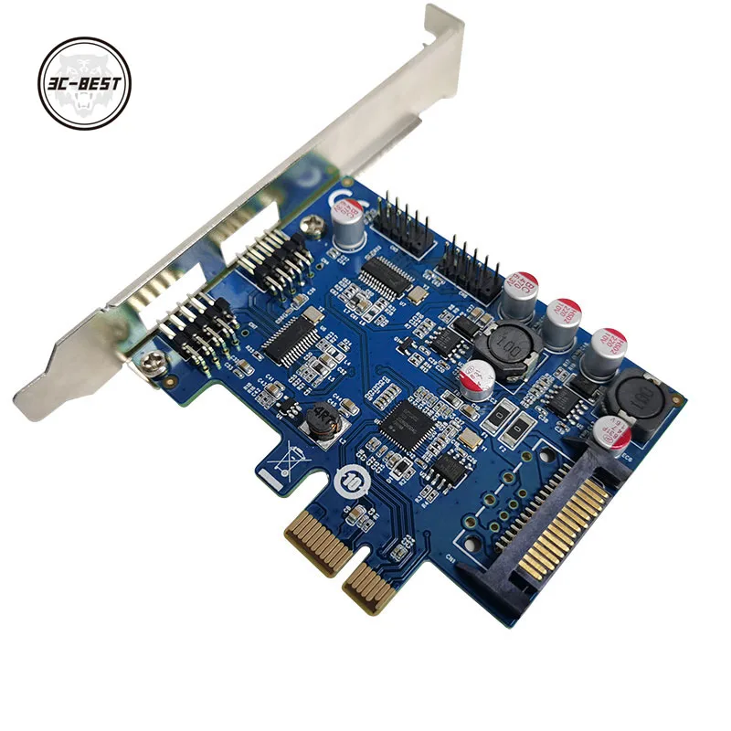 pcie преобразует четыре 9 контак
