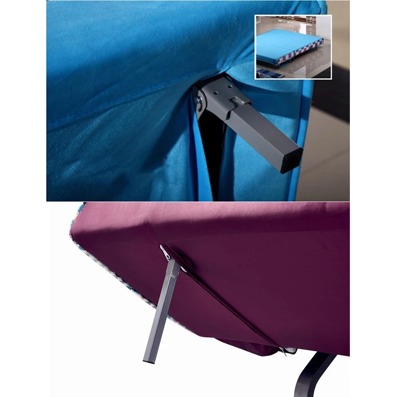 2 шт. складной диван кровать Настольная скамейка лапки черные ножки скрытые