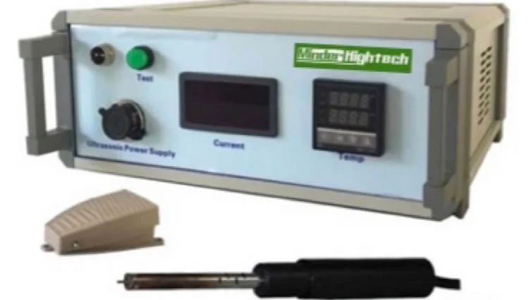 

Aluminum wire welding machine ultrasonic welding station