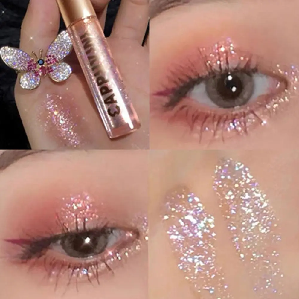 

Shine Waterproof Metal shimmer Single Pigment Highlight the lying silkworm Makeup Eye Shadow