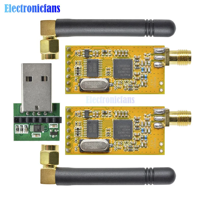 APC220 беспроводной RF серийный модуль данных с антеннами USB конвертер Модуль адаптер Комплект для Arduino 3,3 V-5 V