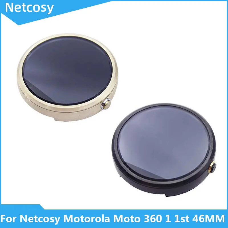 Netcosy для Motorola Moto 360 1 1st 46 мм ЖК-дисплей+ сенсорный экран в сборе для полного экрана для Moto 360 Gen 1st ЖК-экран