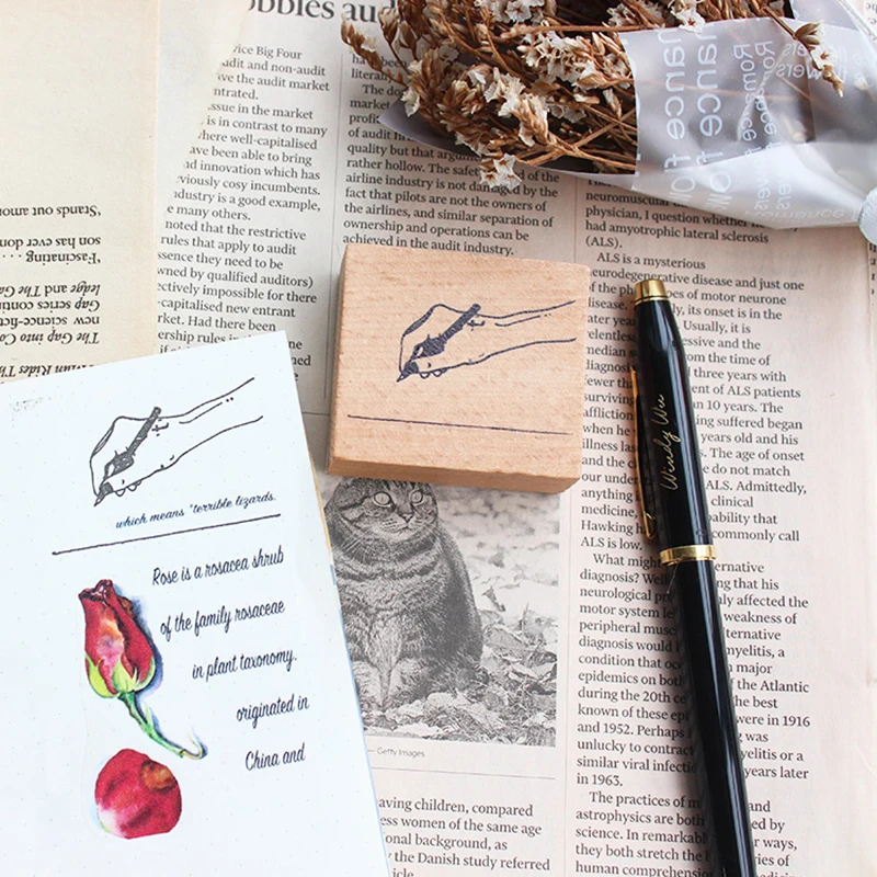 Штамп для декоративных часов деревянные и резиновые штампы скрапбукинга | Печати