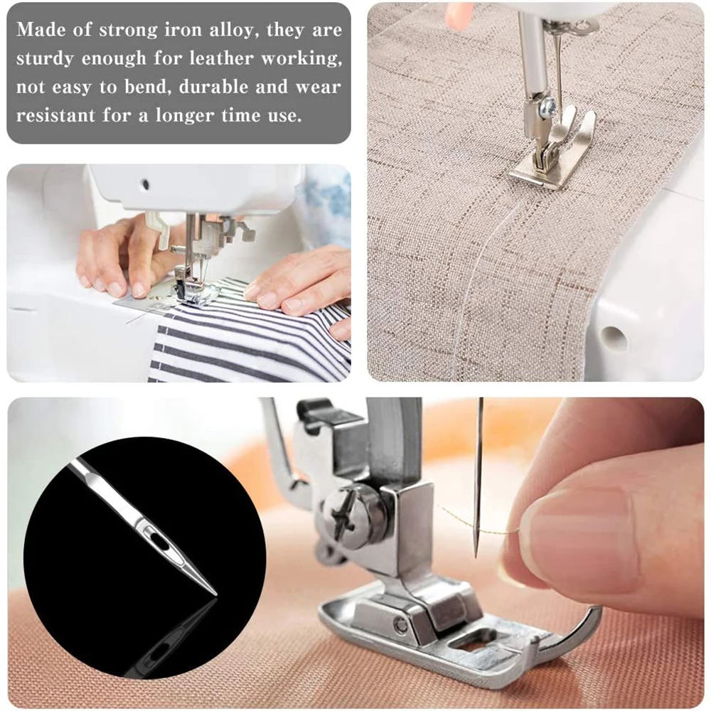 10/50Pcs Sewing Machine Needles 65/9 75/11 90/14 100/16 110/18 Universal Needle Regular Point for Home | Дом и сад