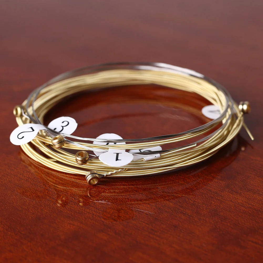 

6 шт., универсальные Струны для акустической гитары