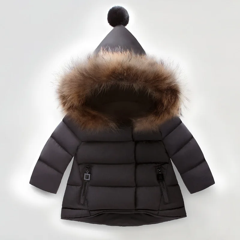 

Winter Toddler Baby Girls Warm Hooded Coat Solid Outerwear Infant Clothes Jacket Children NewBorn Coats Fashion Baby Clothes