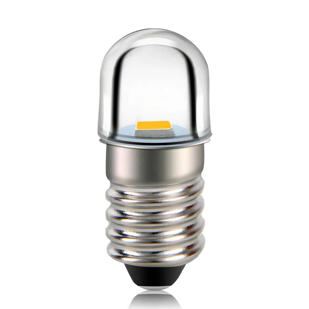 

2 шт. P13.5S PR2 E10 Винт 2835SMD Светодиодный 2 ячеек 3 ячеек 4 ячеек Сменная лампа фонарика DC 3 В 6 В 4,5 В Теплый белый