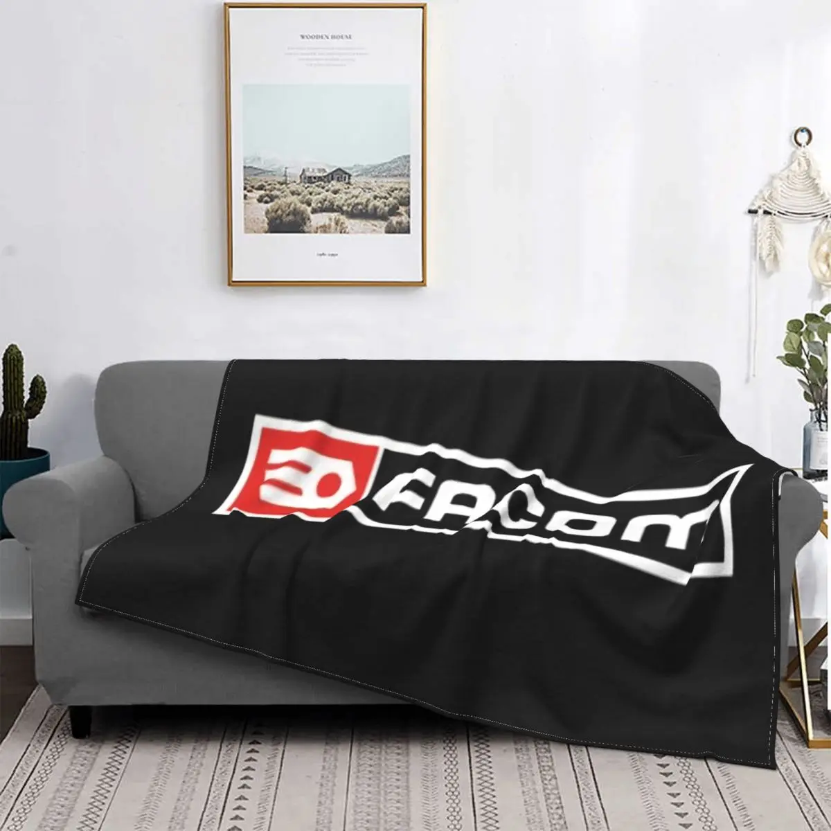 

Facom-Manta a cuadros para cama, alfombra de felpa, аниме, ислам, oration