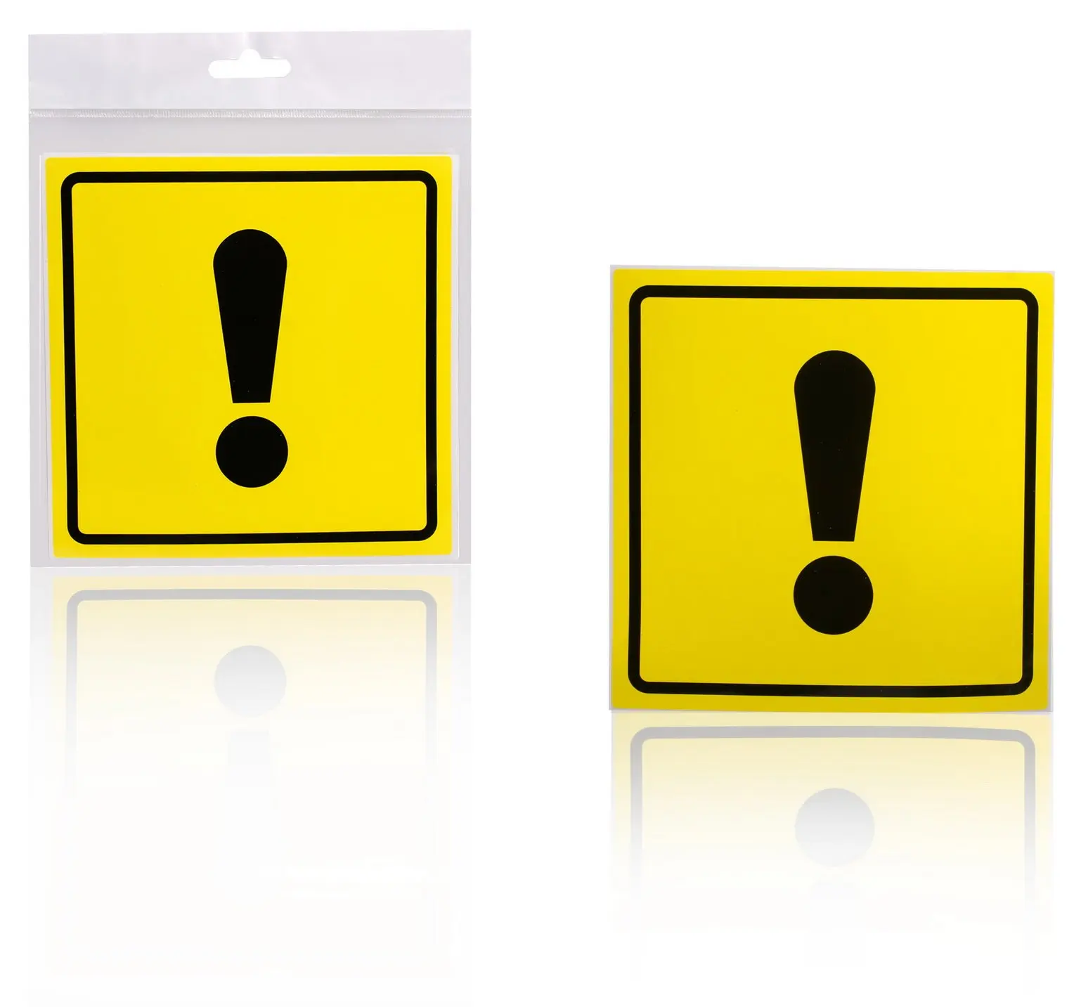 Знак &quotНачинающий водитель&quot ГОСТ внутренний самоклеящийся (150*150 мм) в уп. 1шт.