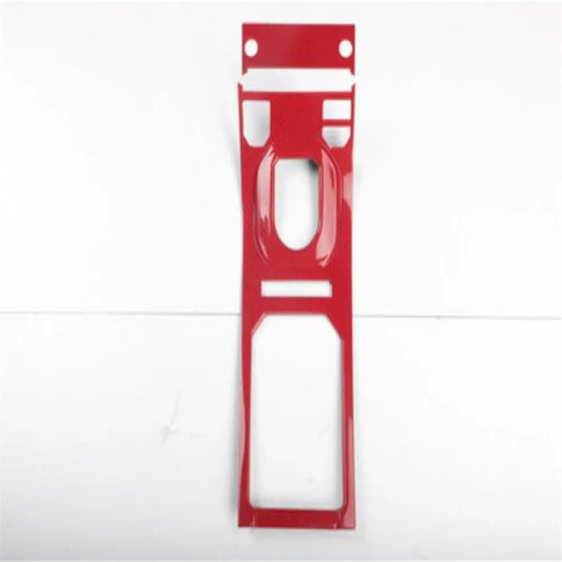 

Refit HIPS Peach wood Carbon Fiber CD gear panel frame For Land Rover Range Rover Evoque 2012-2018 Accessories Left drive