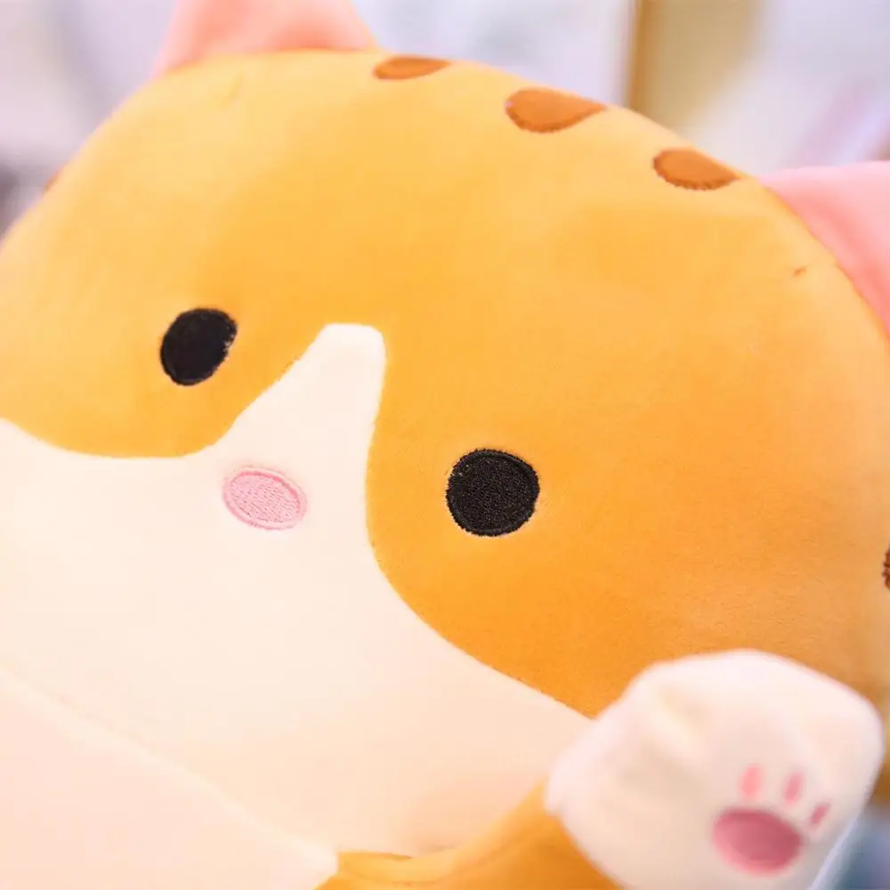 Симпатичные креативные длинные мягкие игрушки 50 90 см в виде кота кролика офисная